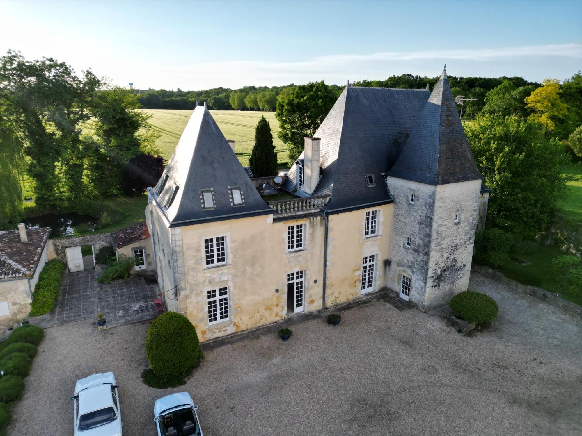Chateau De La Vallade Saint-Porchaire Exterior photo